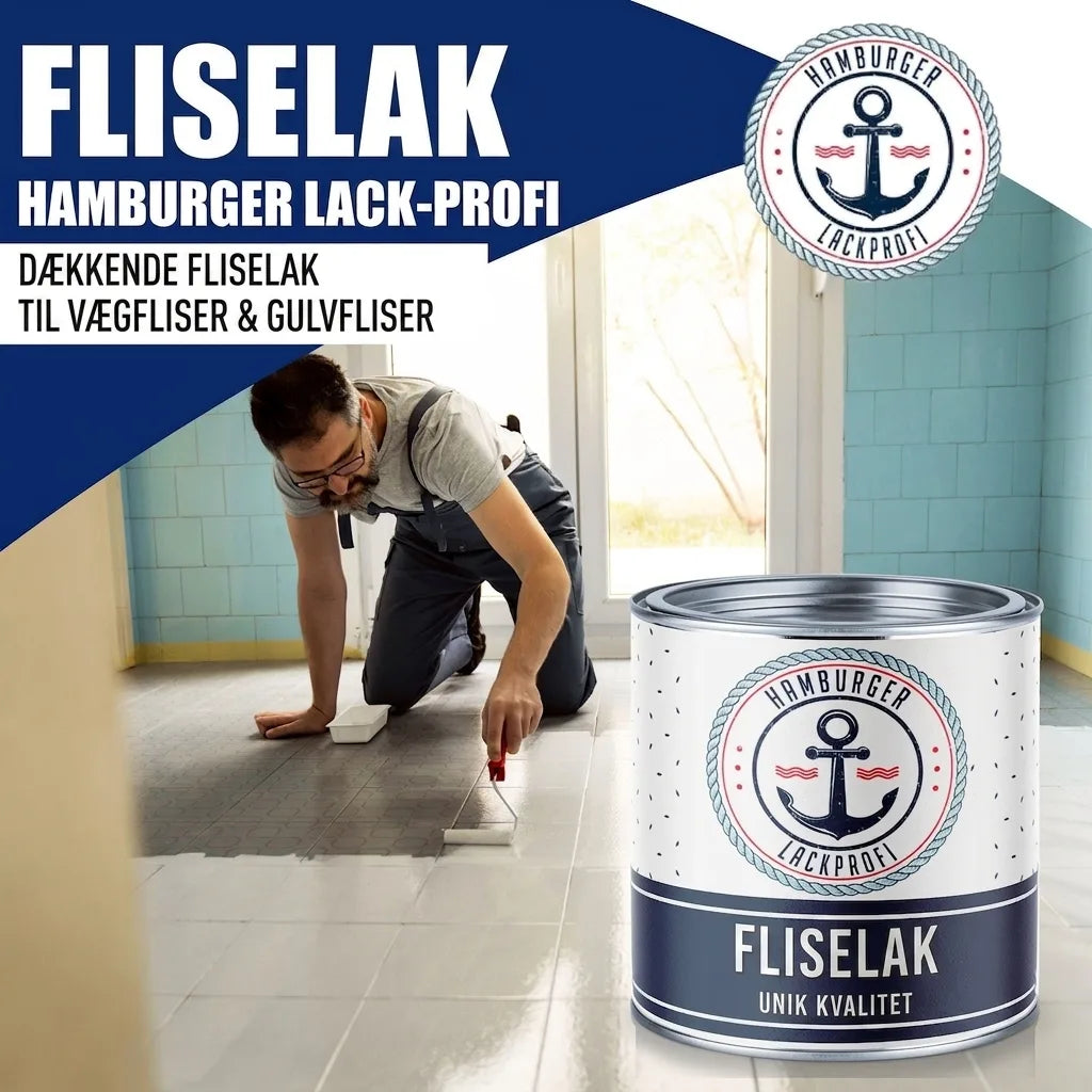 Farba do płytek Brąz czarny RAL 8022 z zestawem malarskim (X300) - Hamburger Lack-Profi, Zdjęcie 33