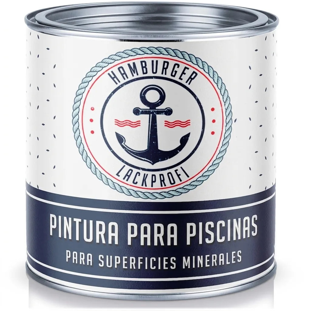 Farba do basenów Szary telegraficzny 2 RAL 7046 z zestawem malarskim (X300) - Hamburger Lack-Profi, Zdjęcie 14
