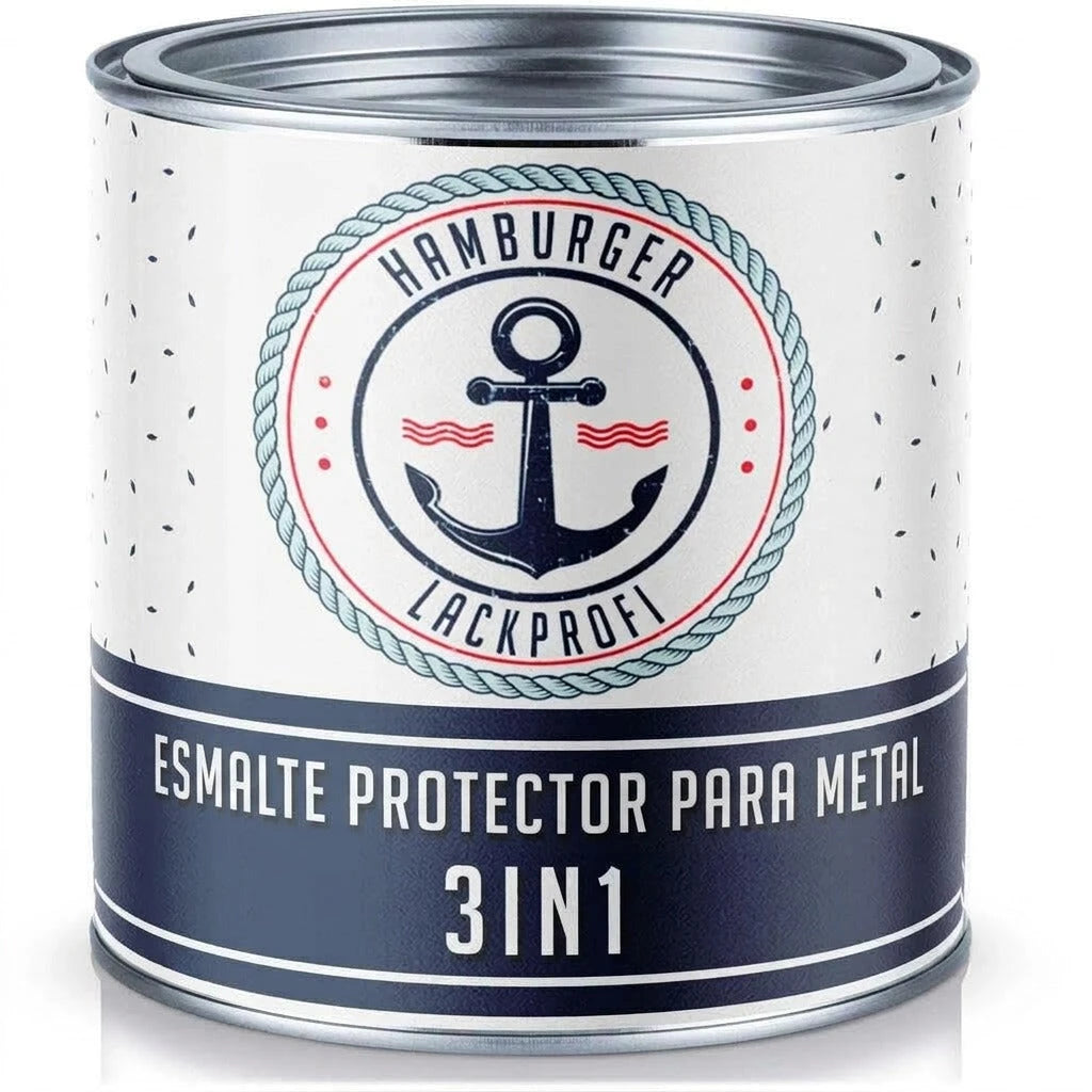Hamburger Lack-Profi 3 in 1 Basaltgrau RAL 7012 - Rostschutz - Hamburger Lack-Profi