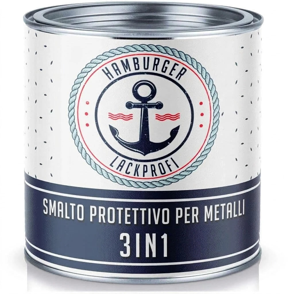 Hamburger Lack-Profi 3 in 1 Sepiabraun RAL 8014 - Rostschutz - Hamburger Lack-Profi