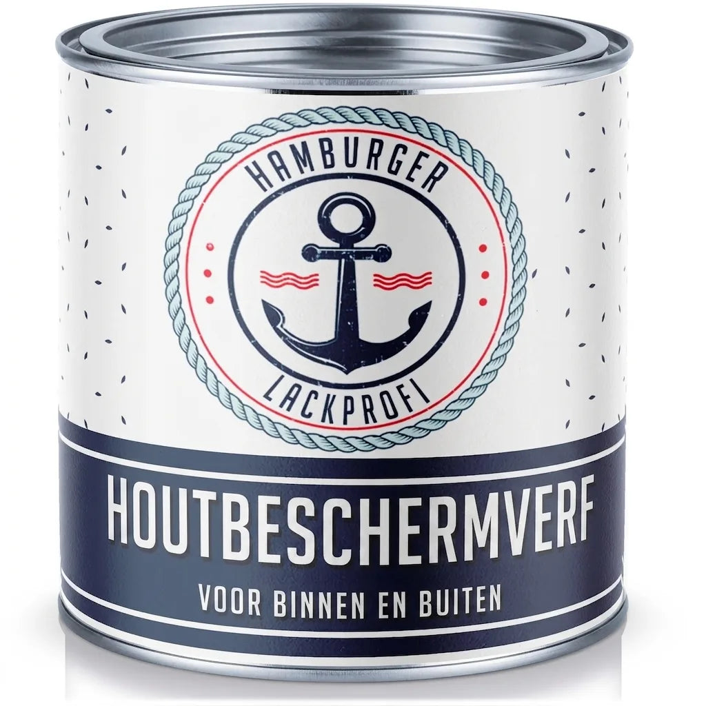 PU Holzschutzfarbe RAL 9005 Tiefschwarz - Wetterschutzfarbe - Hamburger Lack-Profi