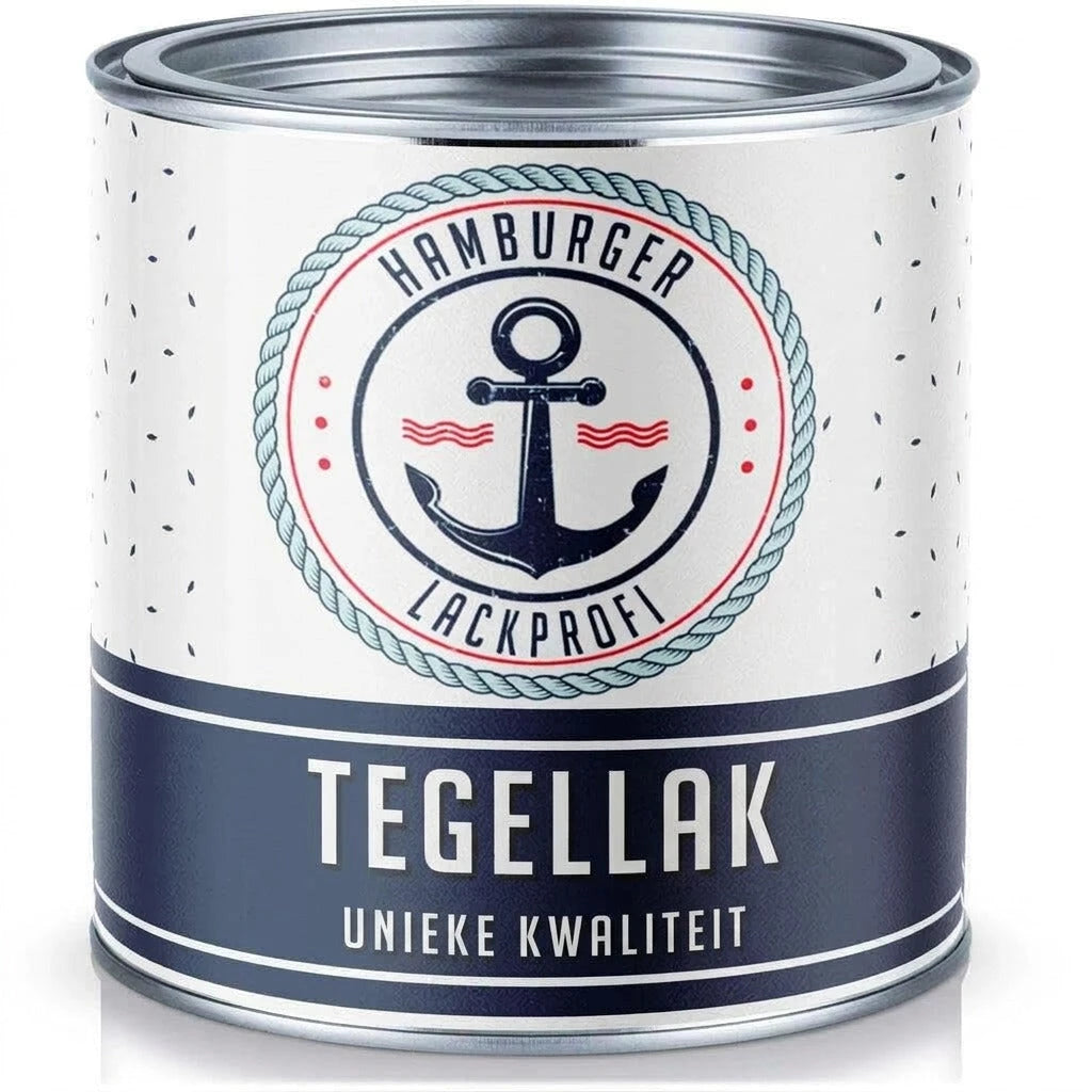 Hamburger Lack-Profi Fliesenlack Lachsrot RAL 3022 - hochdeckende Fliesenfarbe Rot - Hamburger Lack-Profi