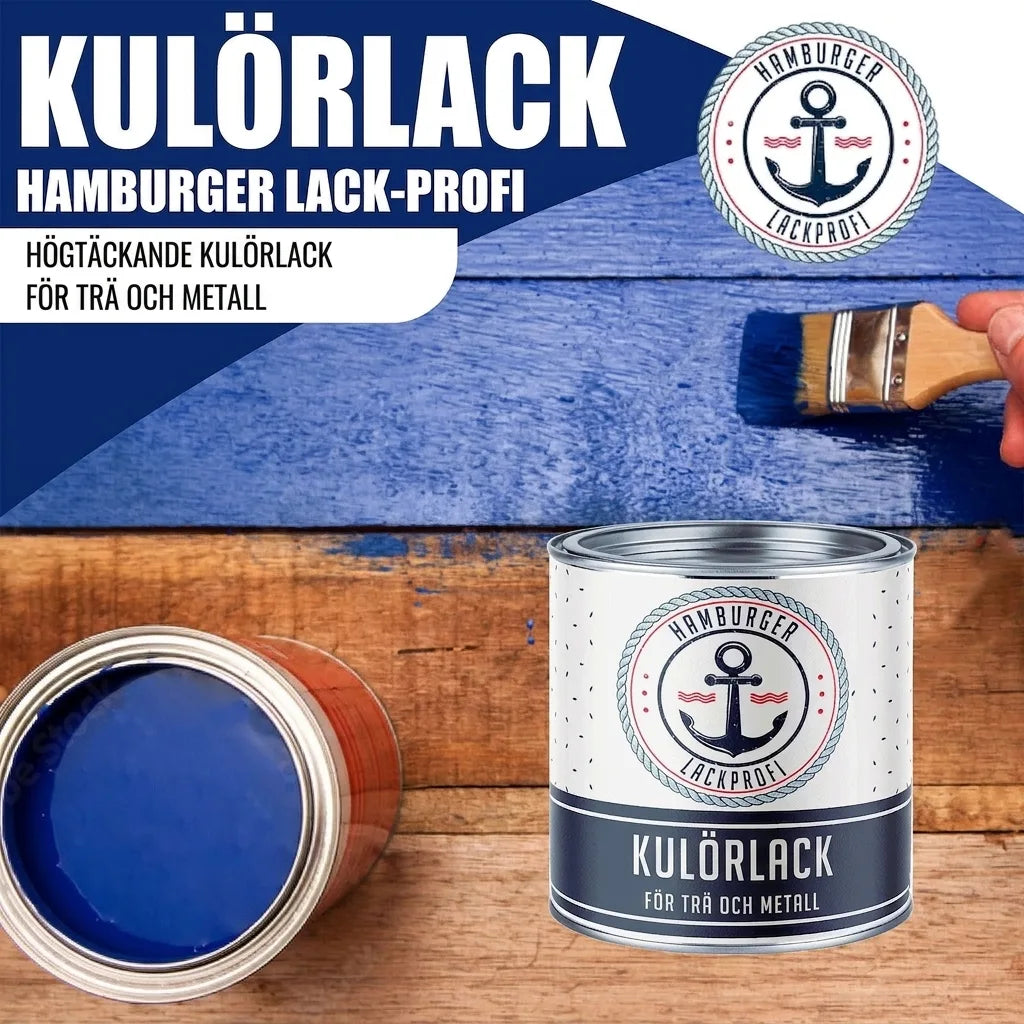 Emalia kolorowa Czerń sygnałowa RAL 9004 z zestawem malarskim (X300) - Hamburger Lack-Profi, Zdjęcie 32