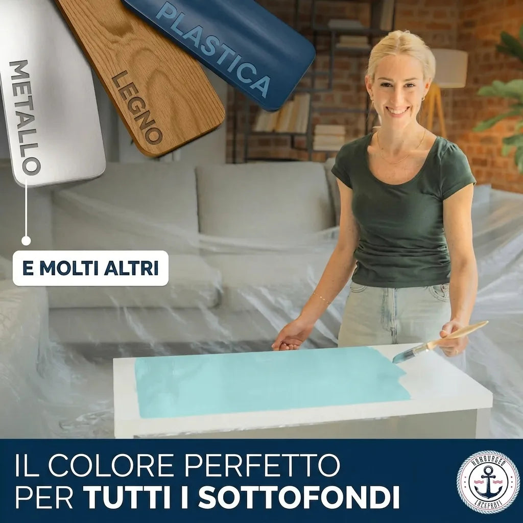 Möbelfarbe ohne Schleifen RAL 7003 Moosgrau - Möbellack Hamburger Lack-Profi - Hamburger Lack-Profi