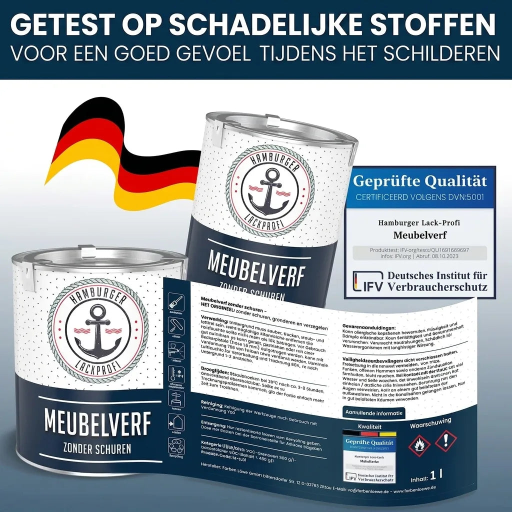 Möbelfarbe ohne Schleifen - Möbellack Hamburger Lack-Profi - Hamburger Lack-Profi
