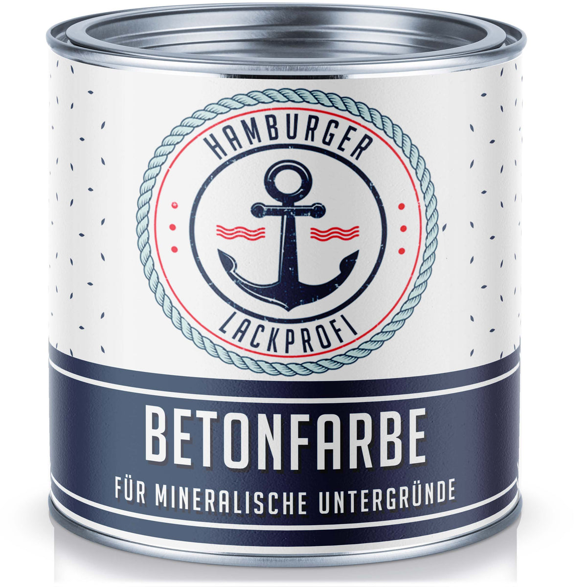Hamburger Lack-Profi Betonfarbe Braunoliv RAL 6022 - hochdeckende Fassadenfarbe