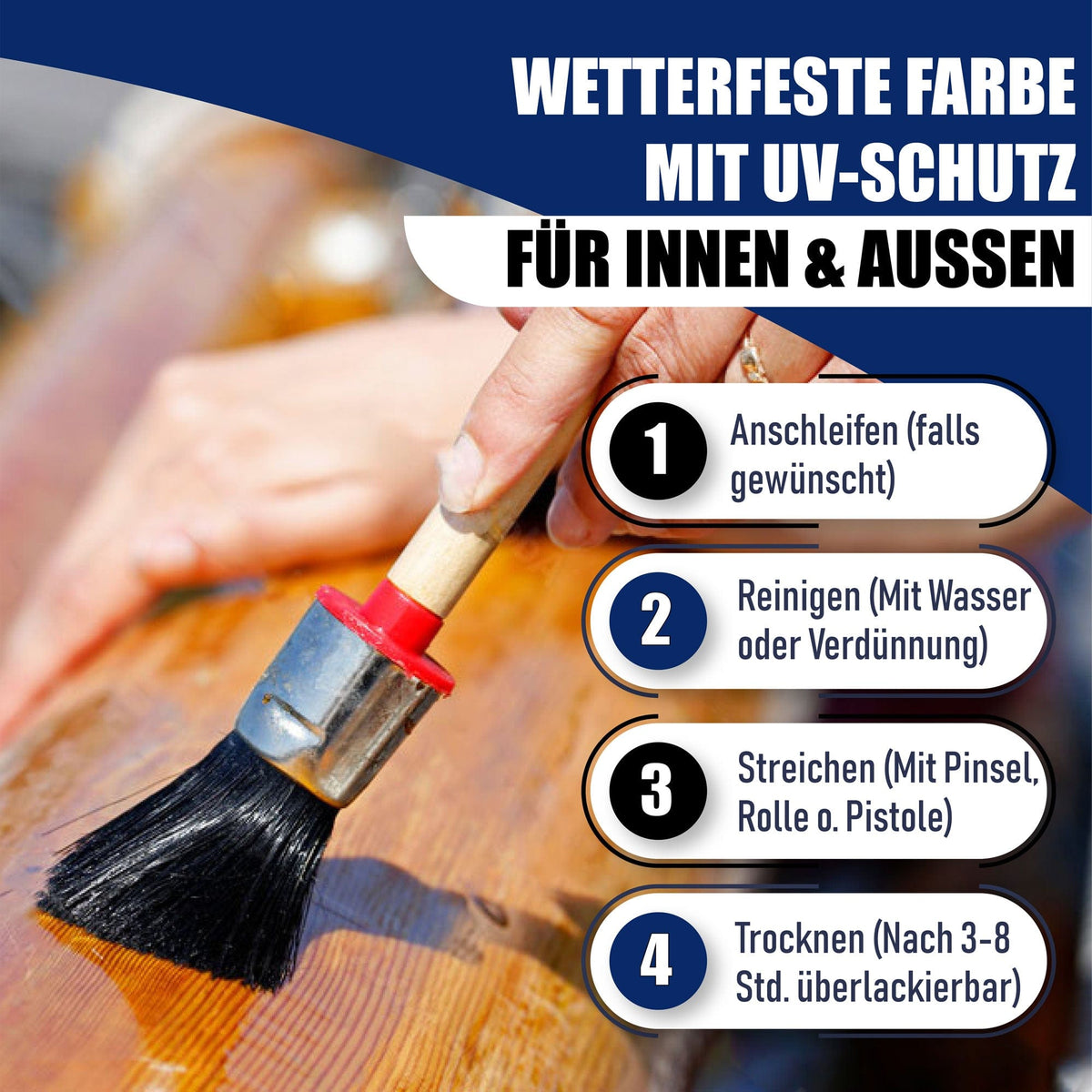 Hamburger Lack-Profi Bootslack Purpurrot RAL 3004 - Hamburger Lack-Profi