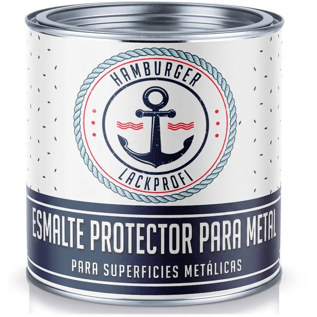 Lakier ochronny do metalu Szary kwarcowy RAL 7039 z zestawem malarskim (X300) - Hamburger Lack-Profi, Zdjęcie 14