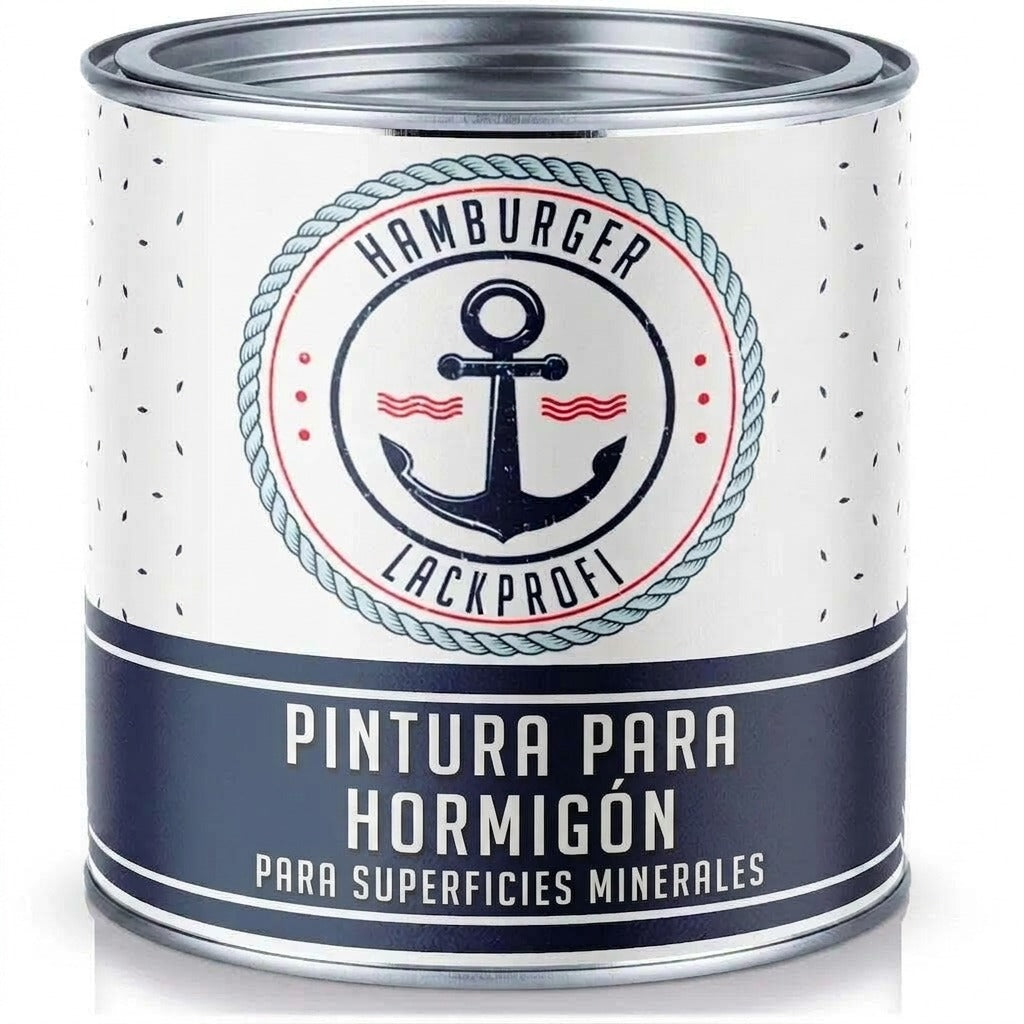 Hamburger Lack-Profi Betonfarbe Schwarzoliv RAL 6015 - hochdeckende Fassadenfarbe - Hamburger Lack-Profi