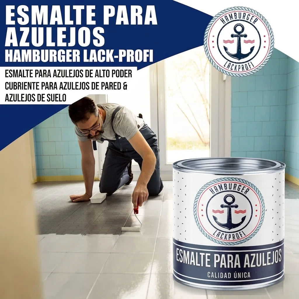 Farba do płytek Żółty daliowy RAL 1033 z zestawem malarskim (X300) - Hamburger Lack-Profi, Zdjęcie 31