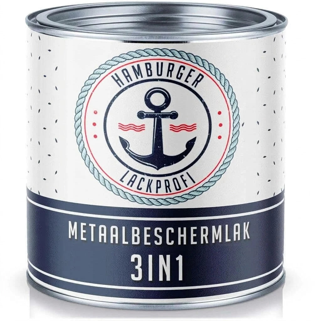Hamburger Lack-Profi 3 in 1 Blaugrau RAL 7031 - Rostschutz - Hamburger Lack-Profi