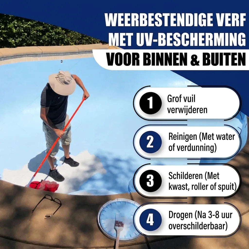 Farba do basenu Jasnoczerwonopomarańczowy RAL 2008 - wysoce kryjąca farba basenowa Hamburger Lack-Profi