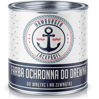 Farba poliuretanowa do drewna RAL 6001 Zieleń szmaragdowa - Farba ochronna na warunki atmosferyczne - Hamburger Lack-Profi