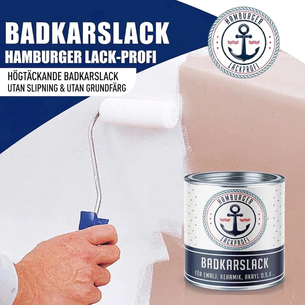 Hamburger Lack-Profi Badewannenlack Hamburger Lack-Profi 2K Badewannenlack Blutorange RAL 2002 - Glänzend / Seidenmatt / Matt