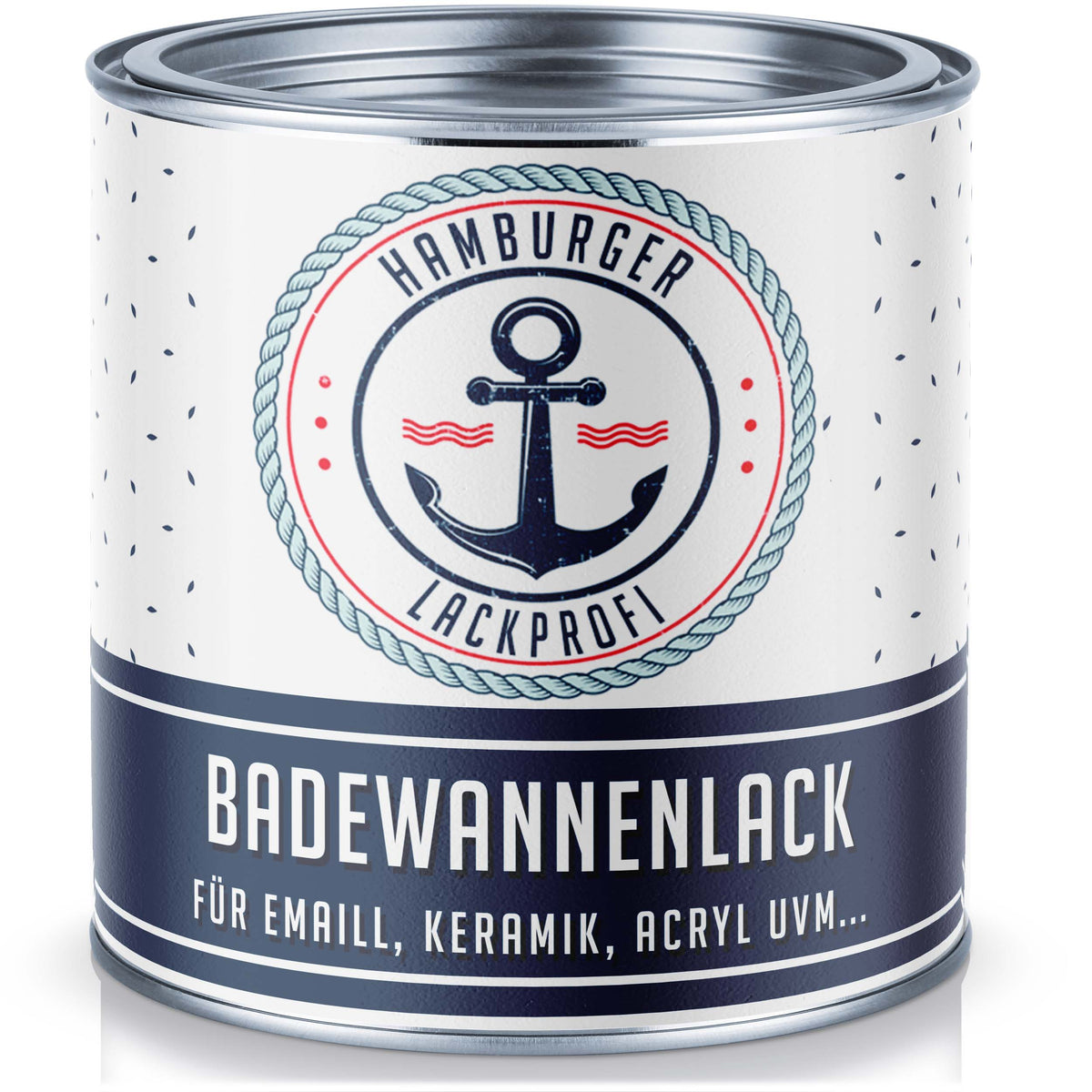 Hamburger Lack-Profi Badewannenlack Hamburger Lack-Profi 2K Badewannenlack Achatgrau RAL 7038 - Glänzend / Seidenmatt / Matt