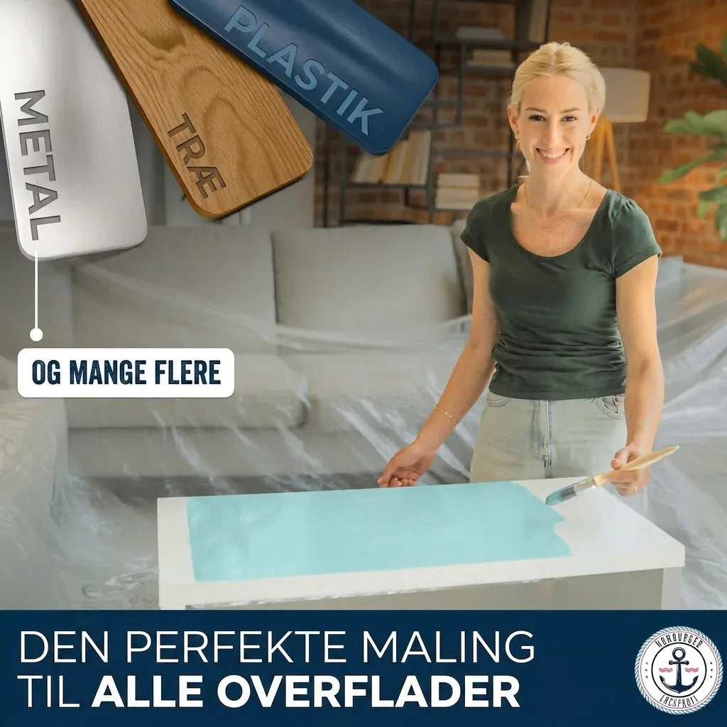 Farba do mebli bez szlifowania RAL 7043 Szary drogowy B - Lakier do mebli Hamburger Lack-Profi