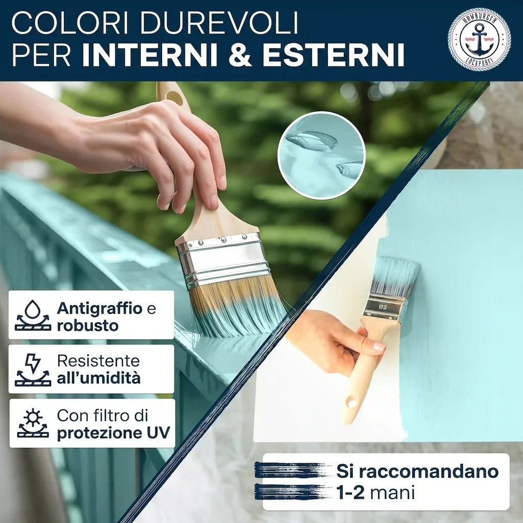 Möbelfarbe ohne Schleifen RAL 7005 Mausgrau - Möbellack Hamburger Lack-Profi - Hamburger Lack-Profi